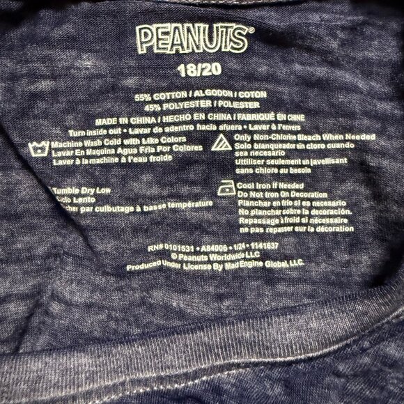 Peanuts Patriotic Tee Shirt Soft - Picture 2 of 6